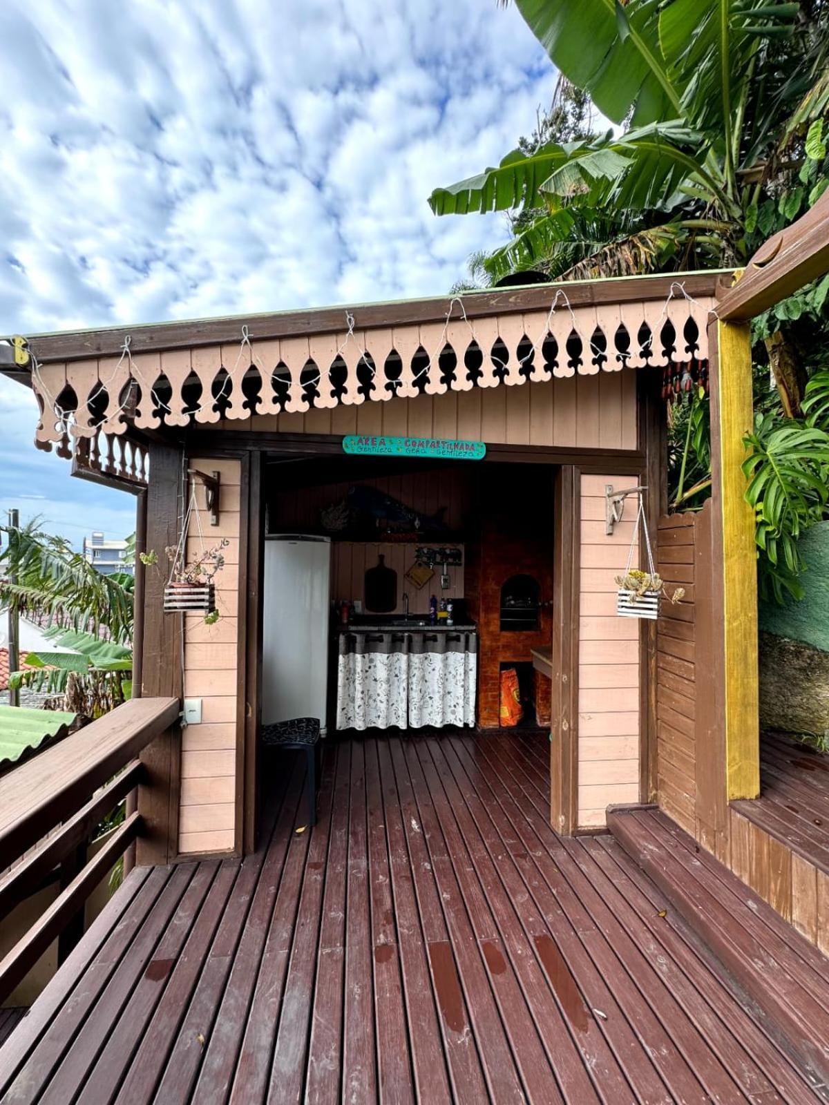 Pousada Casa Do Oscar Governador Celso Ramos Exteriör bild